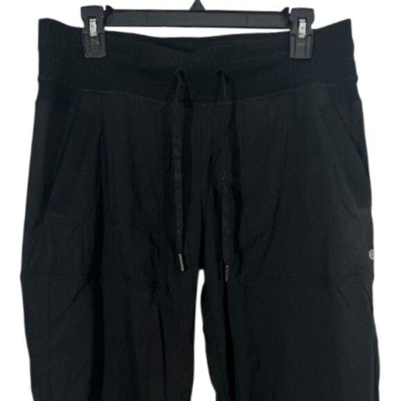 Lululemon Dance Studio Mid Rise Pants Black Size 10 Pre-Loved Newer Style - Picture 5 of 6